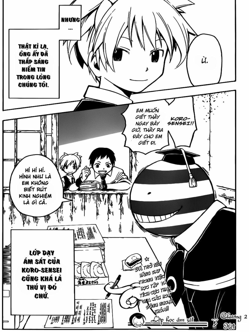 Lớp Học Ám Sát Chapter 4 - 16