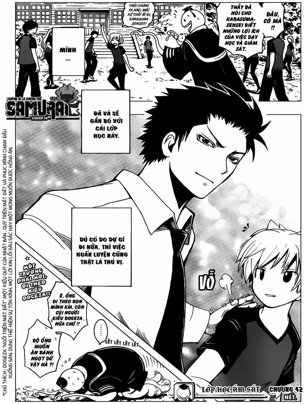 Lớp Học Ám Sát Chapter 43 - 4