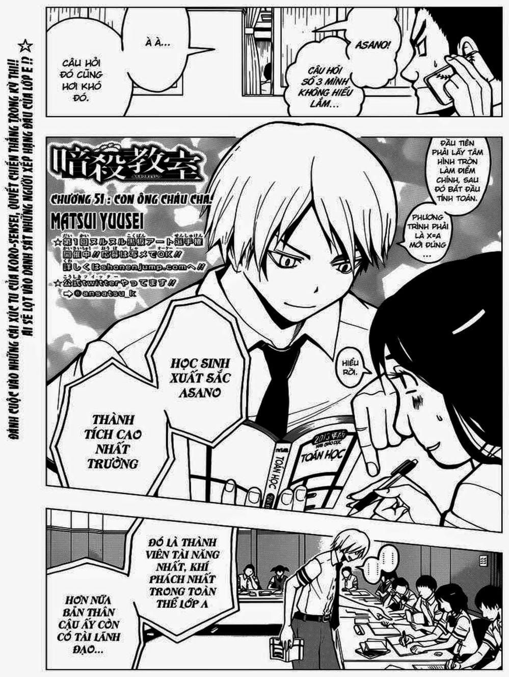 Lớp Học Ám Sát Chapter 50 - 17