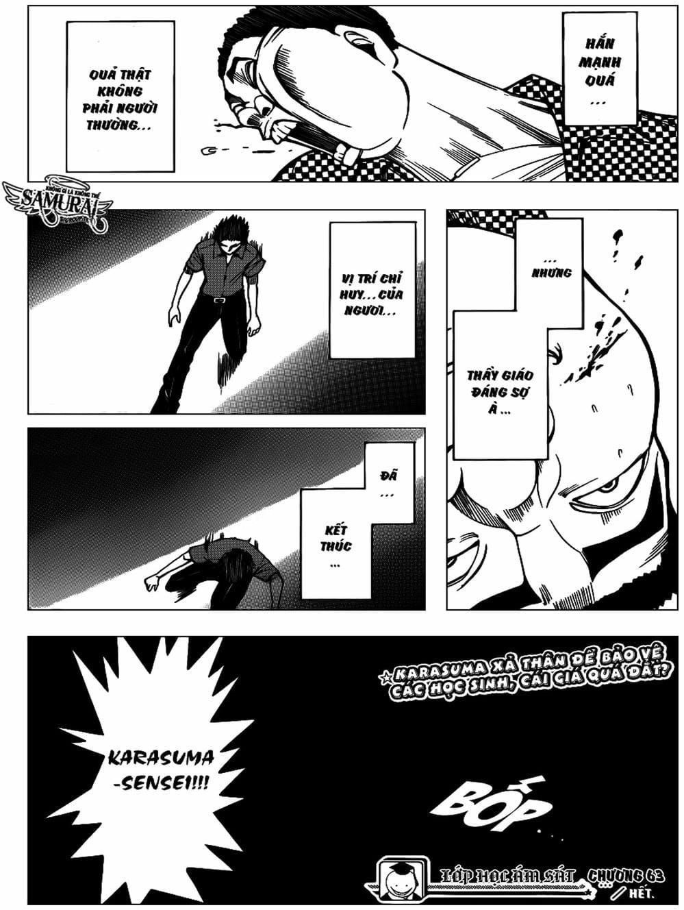 Lớp Học Ám Sát Chapter 63 - 6