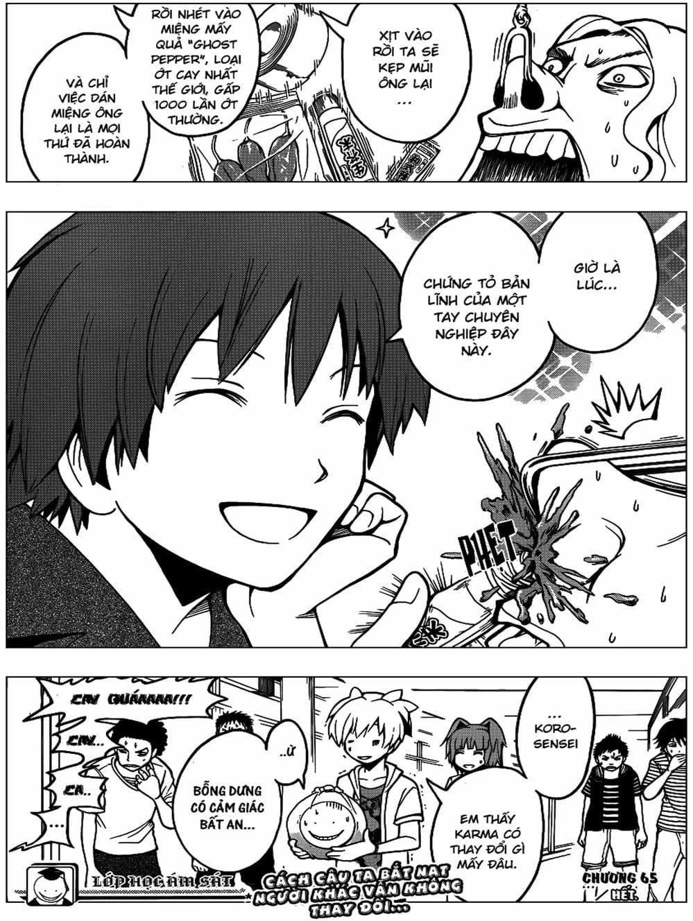 Lớp Học Ám Sát Chapter 65 - 4