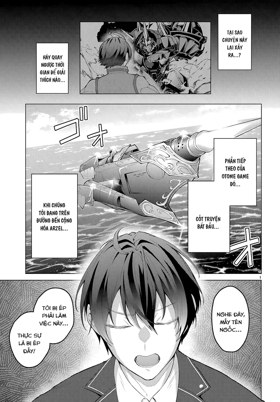 Otome Game Sekai Wa Mob Ni Kibishii Sekai Desu (Kyouwakoku-Hen) Chapter 1 - 4