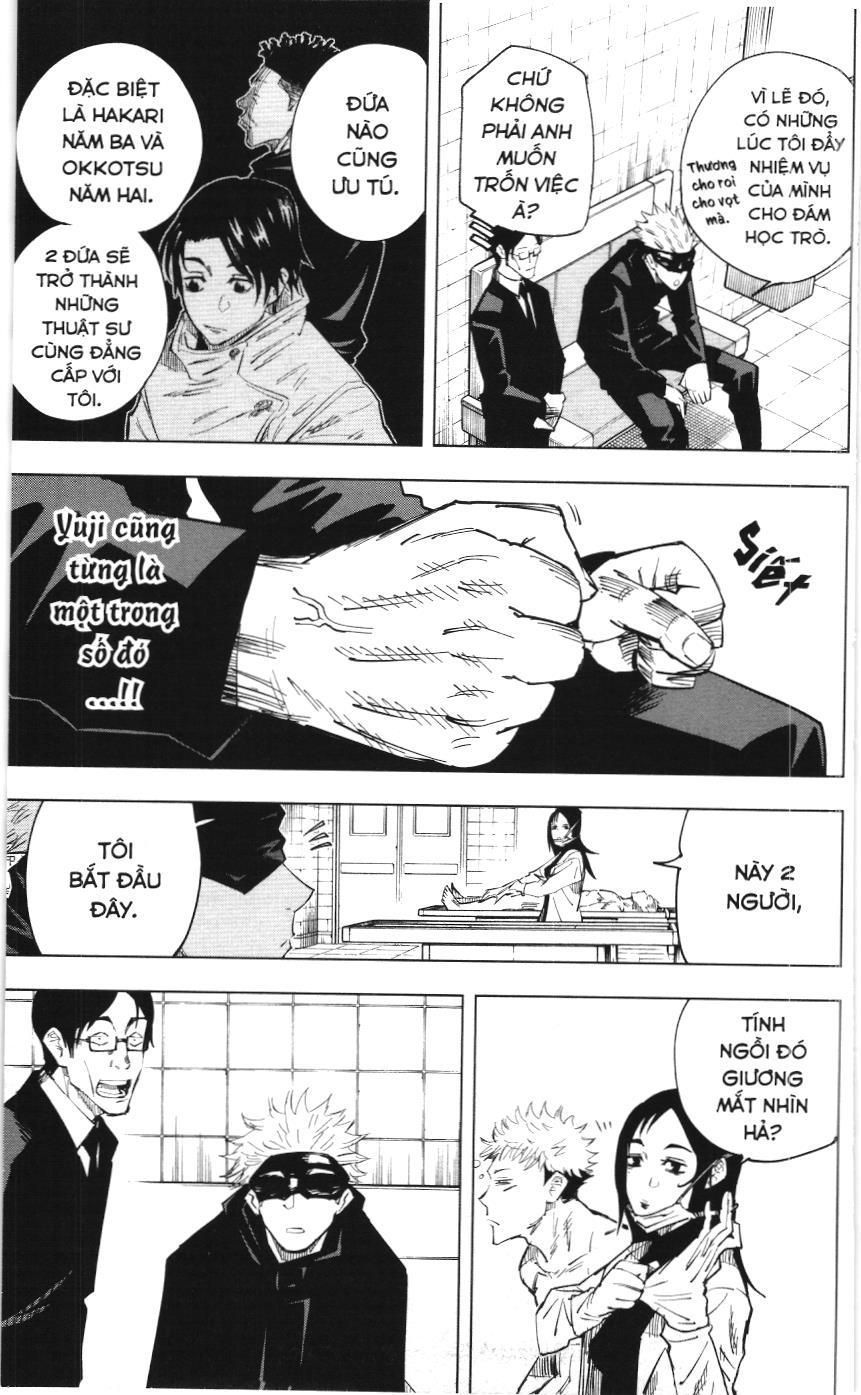 Chú Thuật Hồi Chiến (Nxb Kim Đồng) Chapter 11 - 12