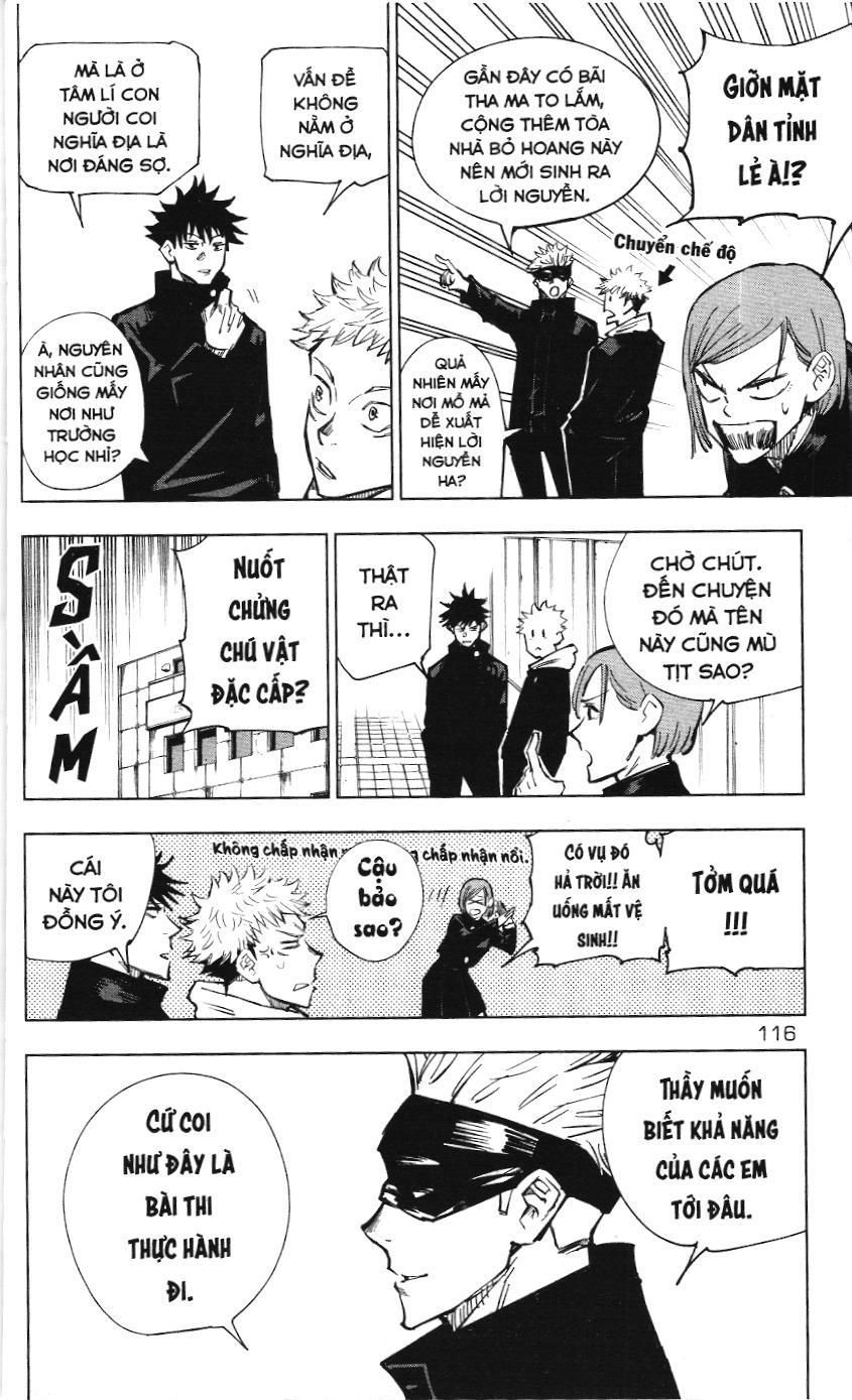 Chú Thuật Hồi Chiến (Nxb Kim Đồng) Chapter 4 - 5