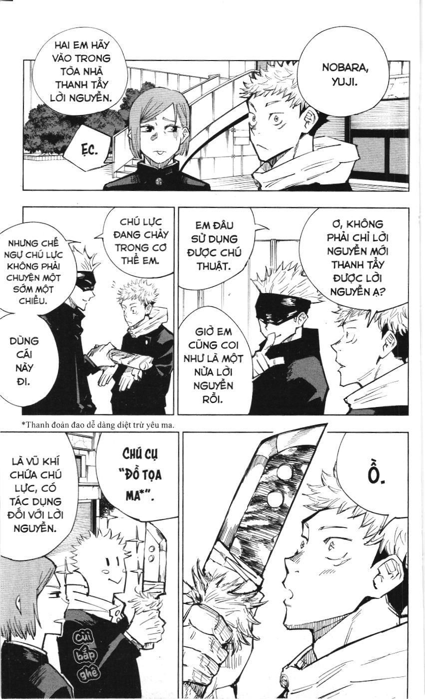 Chú Thuật Hồi Chiến (Nxb Kim Đồng) Chapter 4 - 6