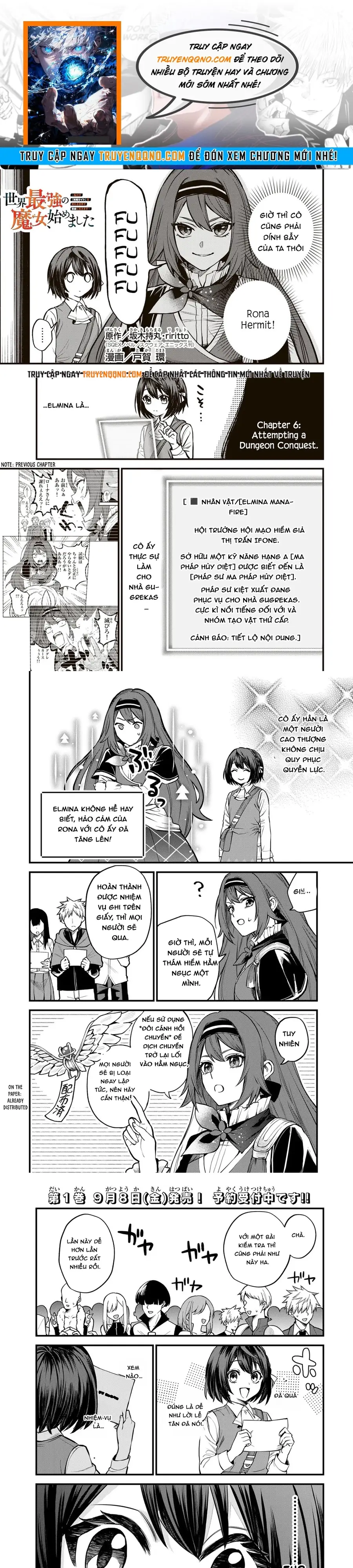 Sekai Saikyou No Majo, Hajimemashita - Watashidake Chapter 6 - 1