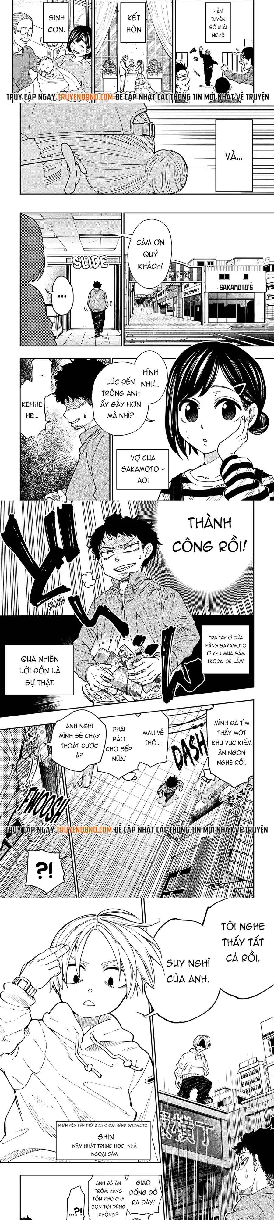 Sakamoto Holidays Chapter 1 - 2