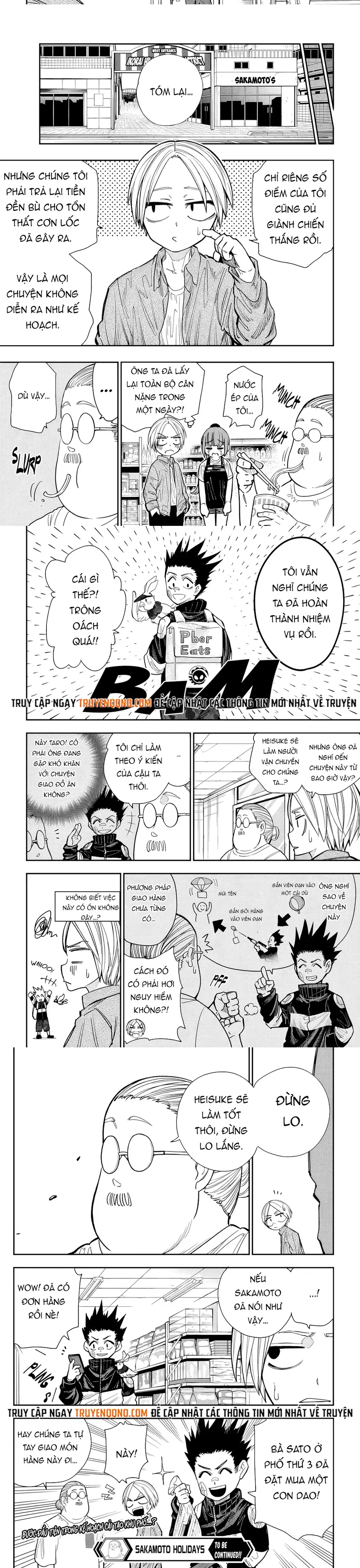Sakamoto Holidays Chapter 2 - 9