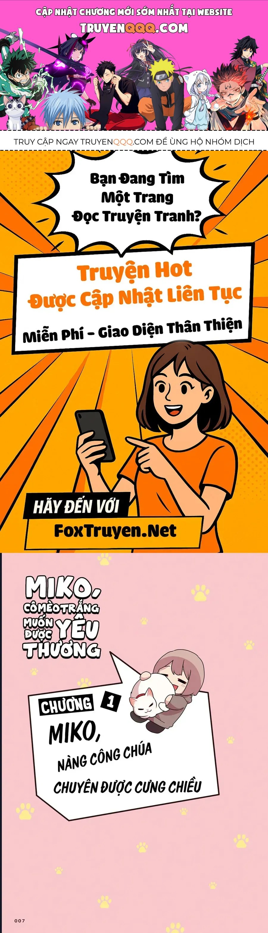 Miko, cô mèo trắng muốn được yêu thương Chapter 2 - 1