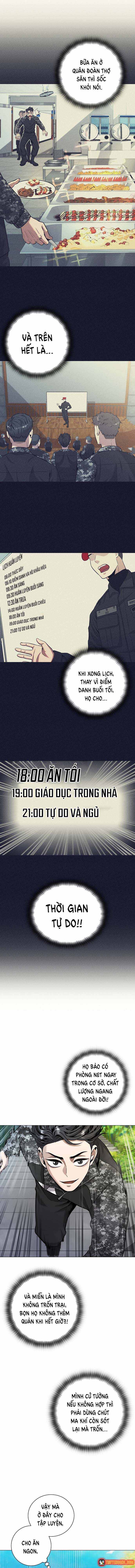 Vừa Trở Về Từ Dị Giới Thì Phát Hiện Mai Đã Phải Nhập Ngũ Chapter 4 - 6
