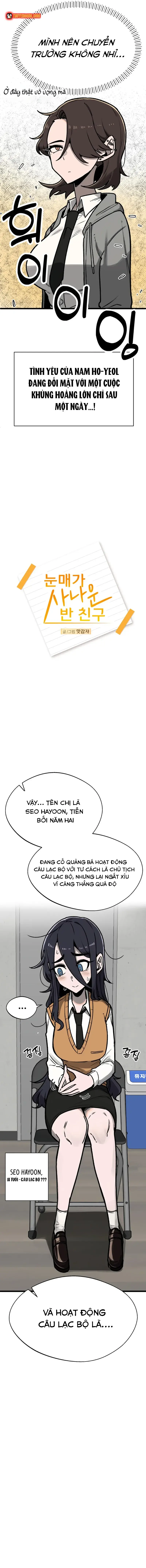 Bạn Cùng Lớp Có Ánh Mắt Dữ Dằn Chapter 5 - 5