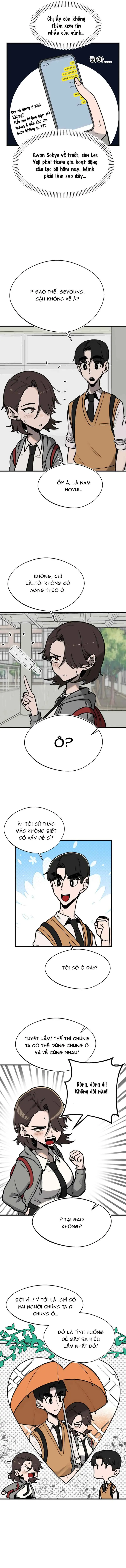 Bạn Cùng Lớp Có Ánh Mắt Dữ Dằn Chapter 6 - 4