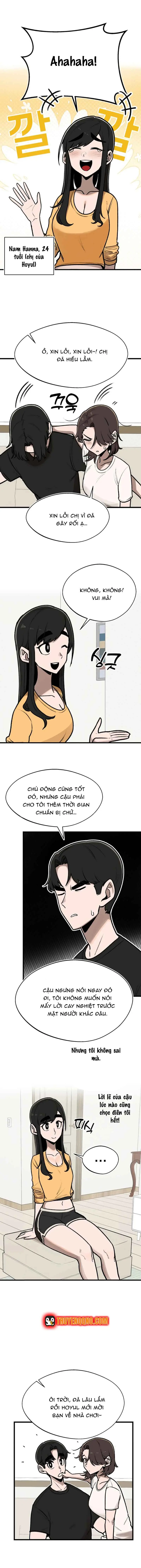 Bạn Cùng Lớp Có Ánh Mắt Dữ Dằn Chapter 7 - 3