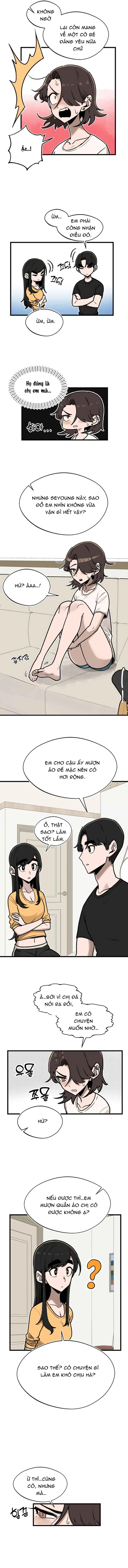 Bạn Cùng Lớp Có Ánh Mắt Dữ Dằn Chapter 7 - 4