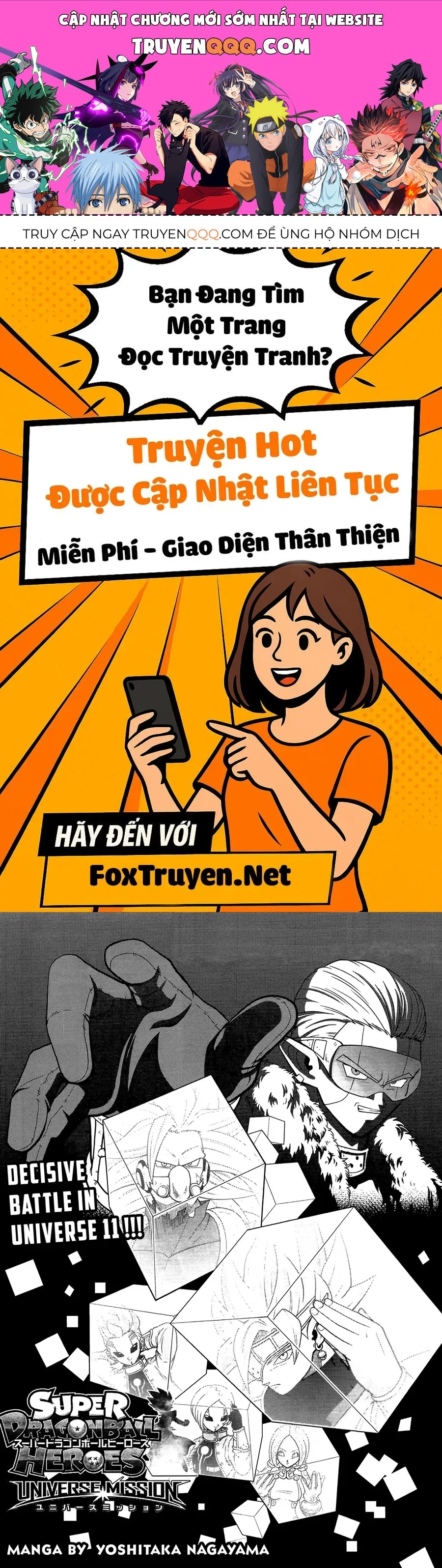 Super Dragon Ball Heroes: Universe Mission!! Chapter 7 - 1