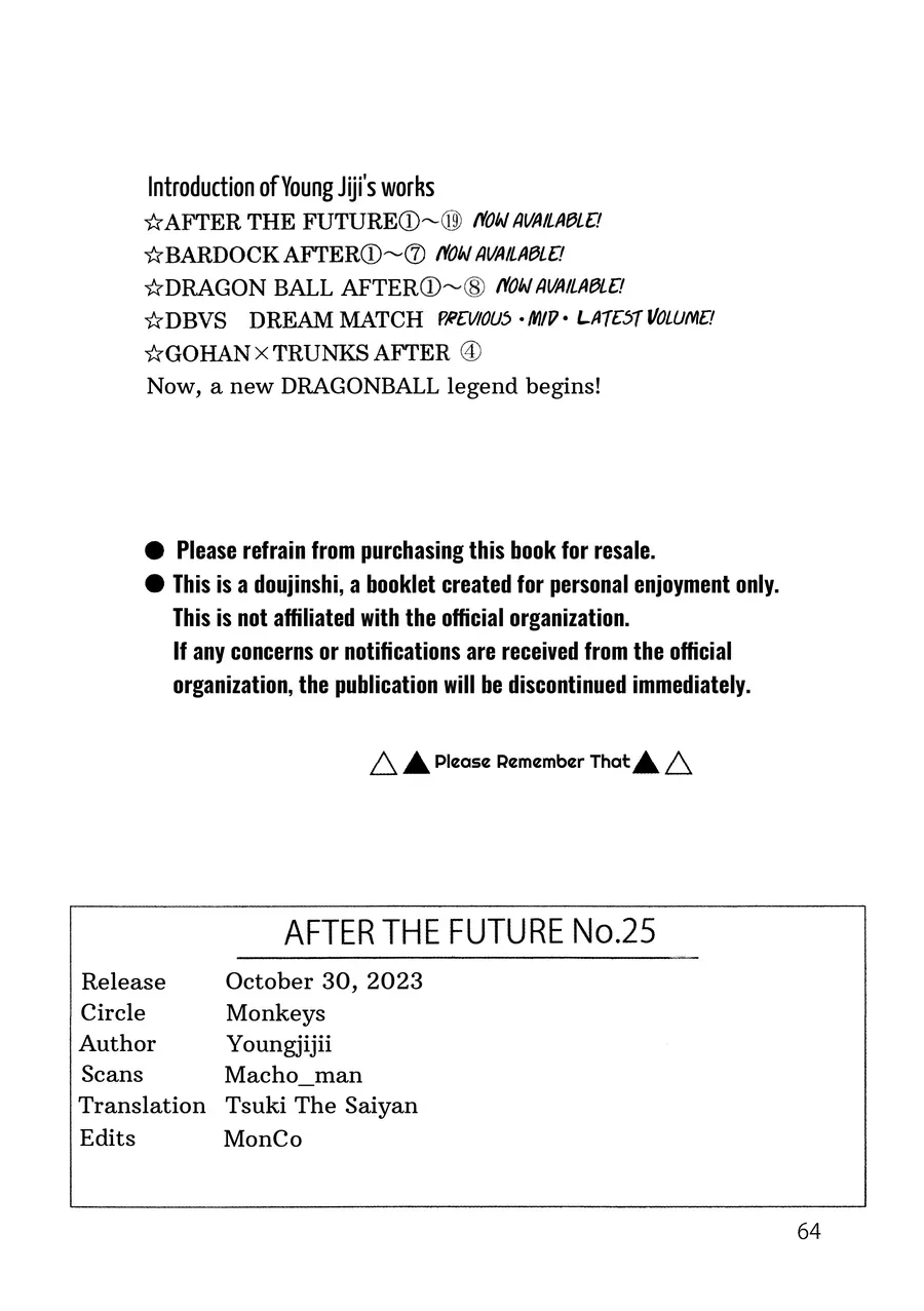 Dragon Ball Af Young Jijii's Chapter 25 - 65
