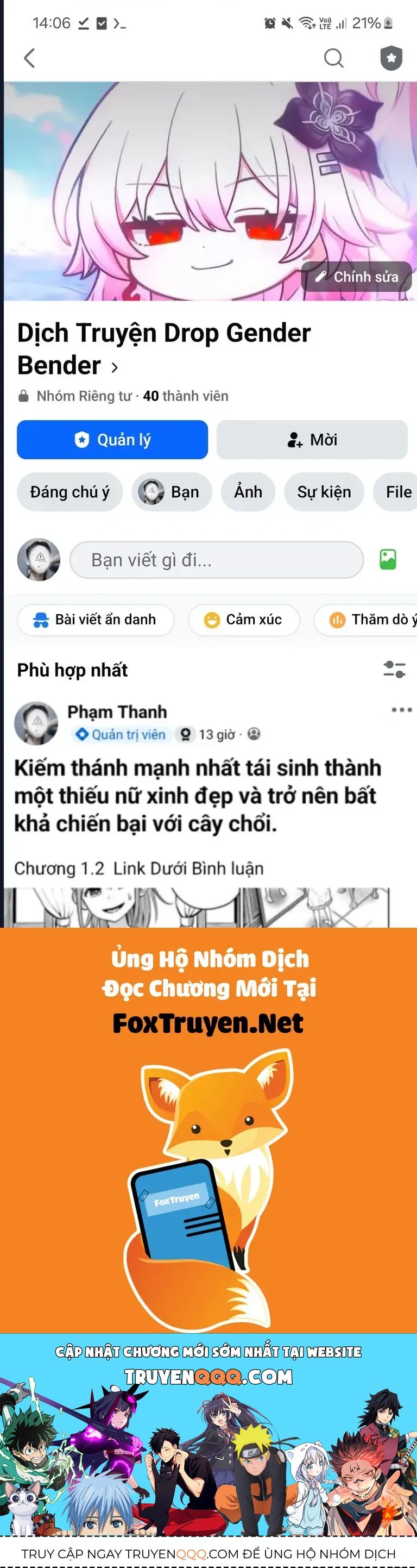 Tới Từ Vực Sâu Hôm Nay Ta Cũng Phải Cứu Vớt Nhân Loại Chapter 16 - 46