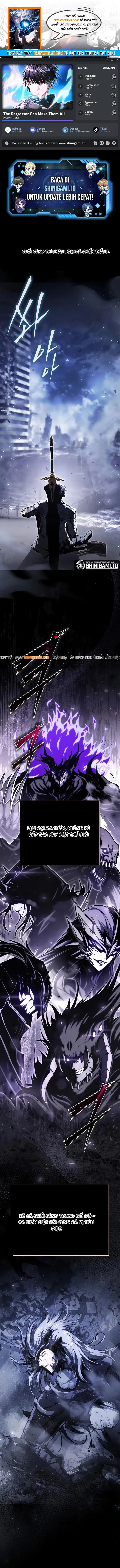 Kẻ Hồi Quy Tạo Ra Mọi Thứ Chapter 1 - 1