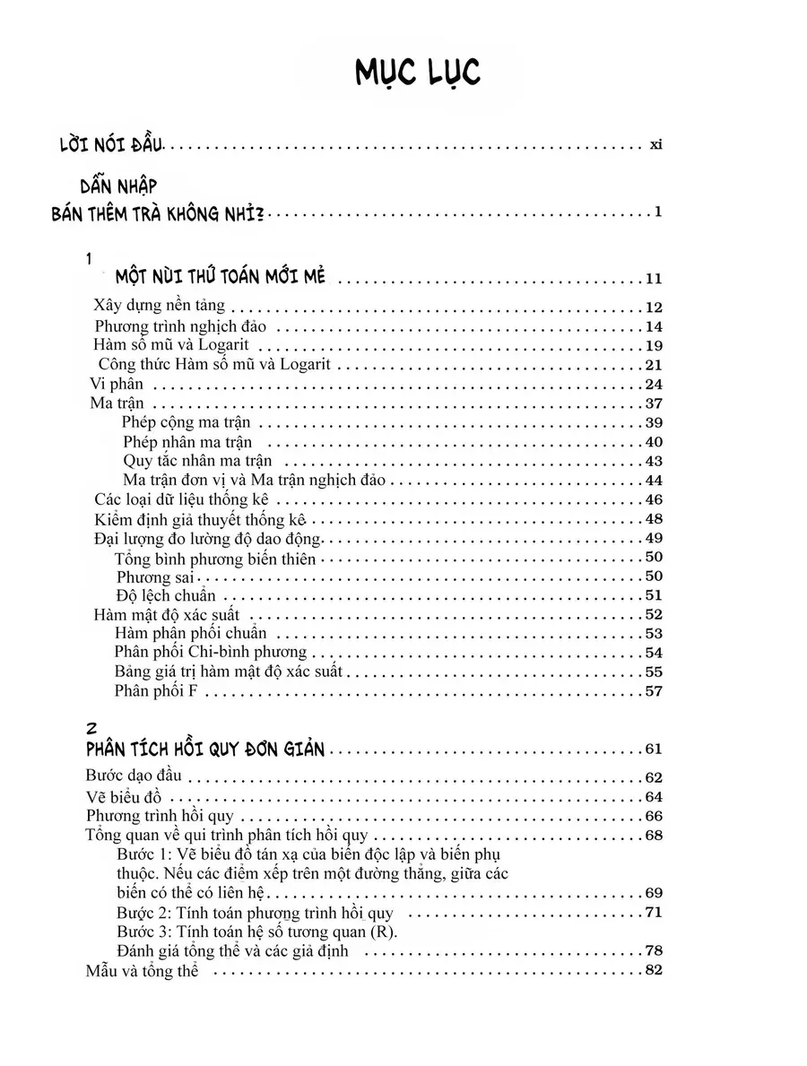 Manga Hướng Dẫn Về Phân Tích Hồi Qui Chapter 1 - 8