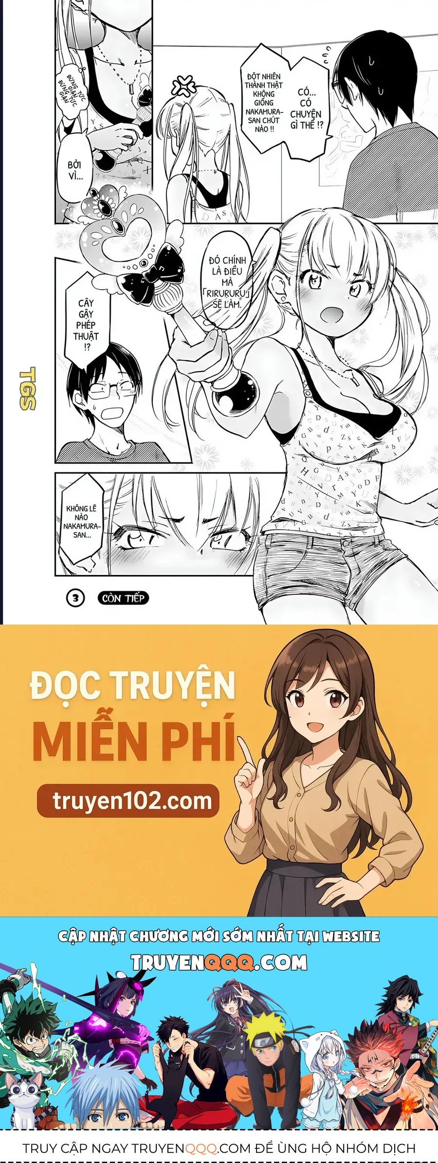 Gyaru Không Mời Mà Đến Nakamura Chapter 3 - 12