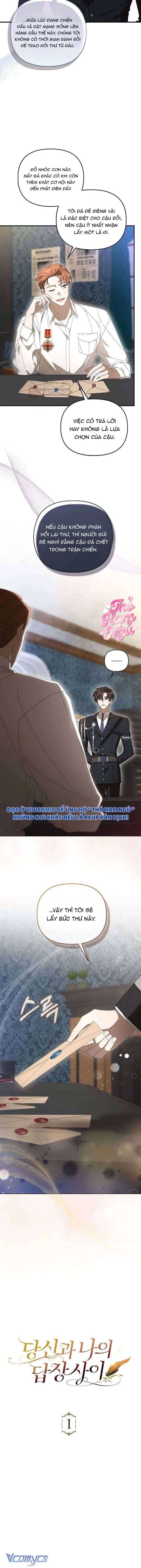 Giữa Bức Thư Và Lời Hồi Âm Chapter 1 - 7