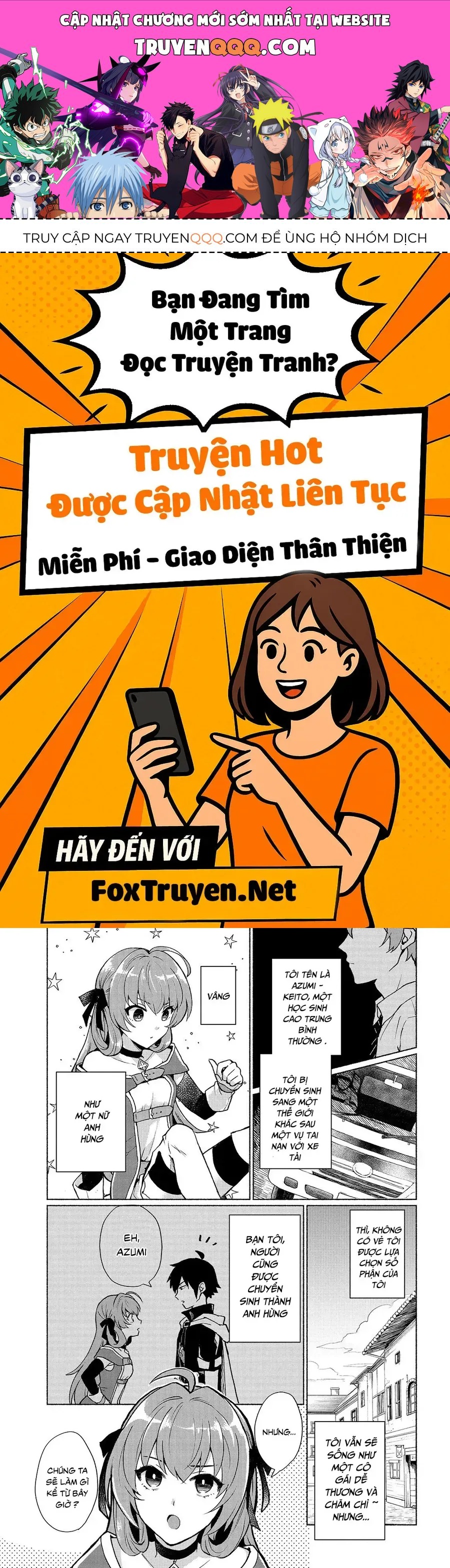 Tensei Shitara Ore Ga Heroine De Aitsu Ga Yuusha Datta Chapter 2 - 1