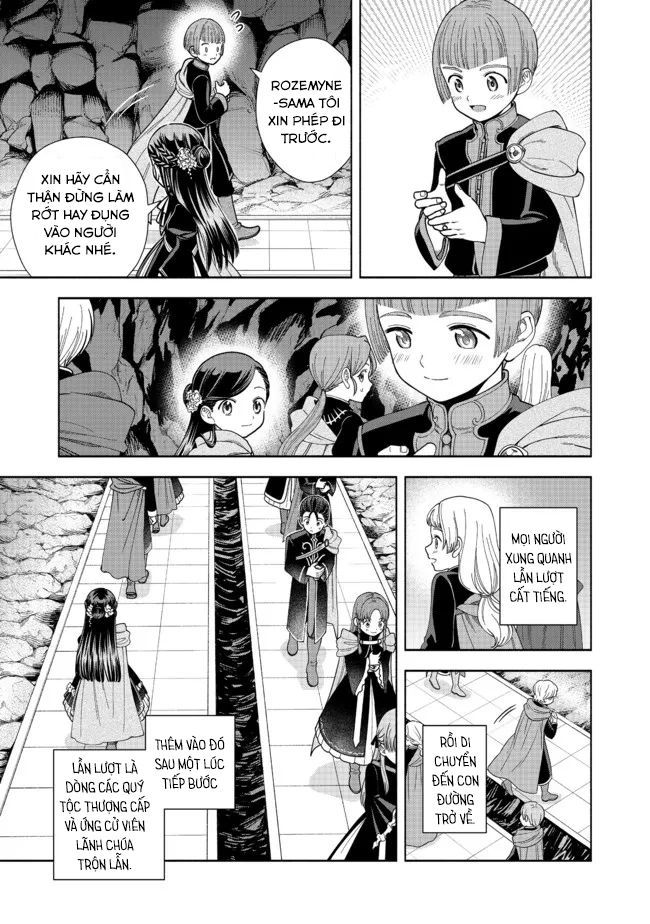 Honzuki No Gekokujou: Dai 4-Bu Kizokuin No Toshokan O Sukuitai! Chapter 14 - 15