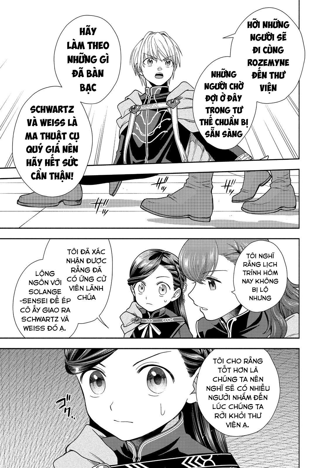 Honzuki No Gekokujou: Dai 4-Bu Kizokuin No Toshokan O Sukuitai! Chapter 25 - 3