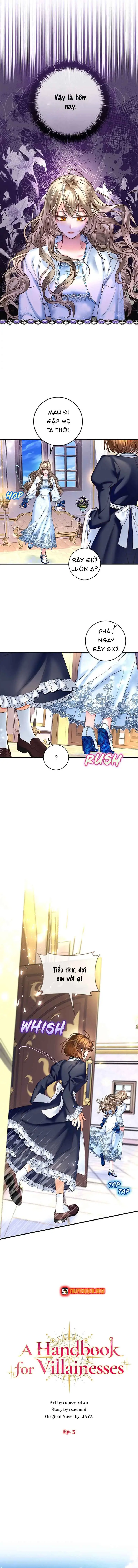 Hướng Dẫn Dành Cho Ác Nữ Chapter 3 - 5