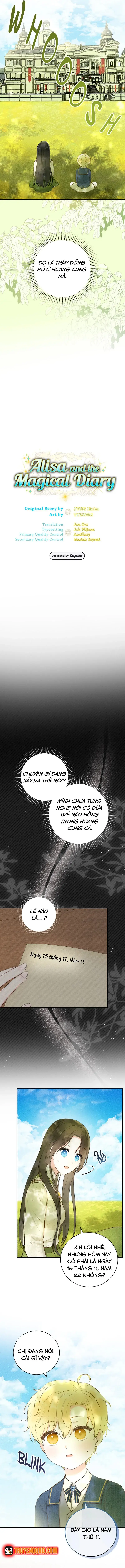 Alisa Và Nhật Ký Phép Thuật Chapter 2 - 7