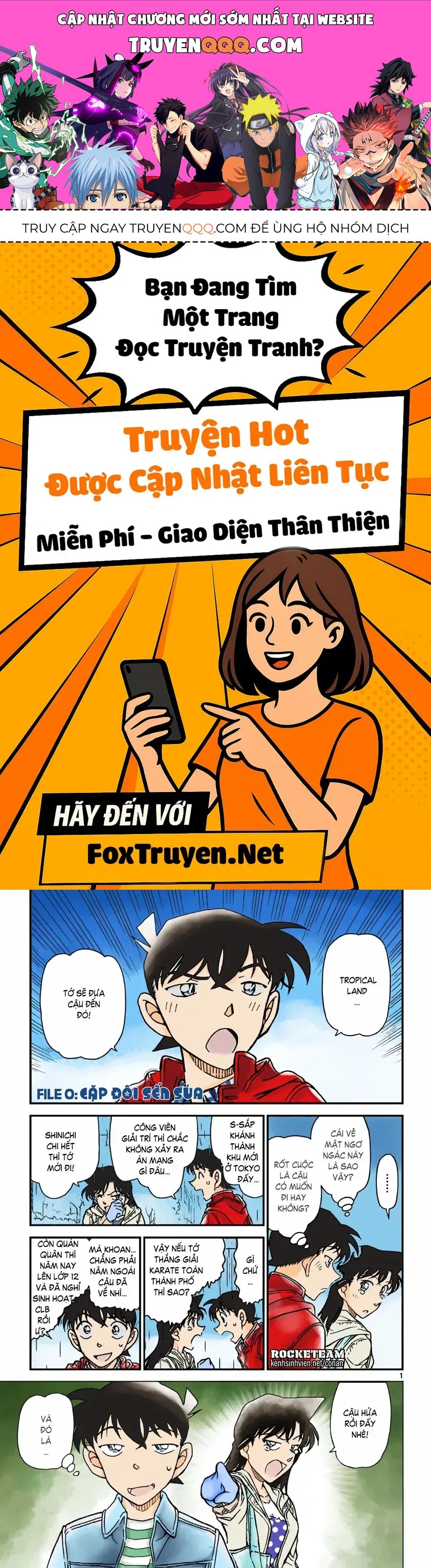 Thám Tử Lừng Danh Conan Chapter 0 - 1