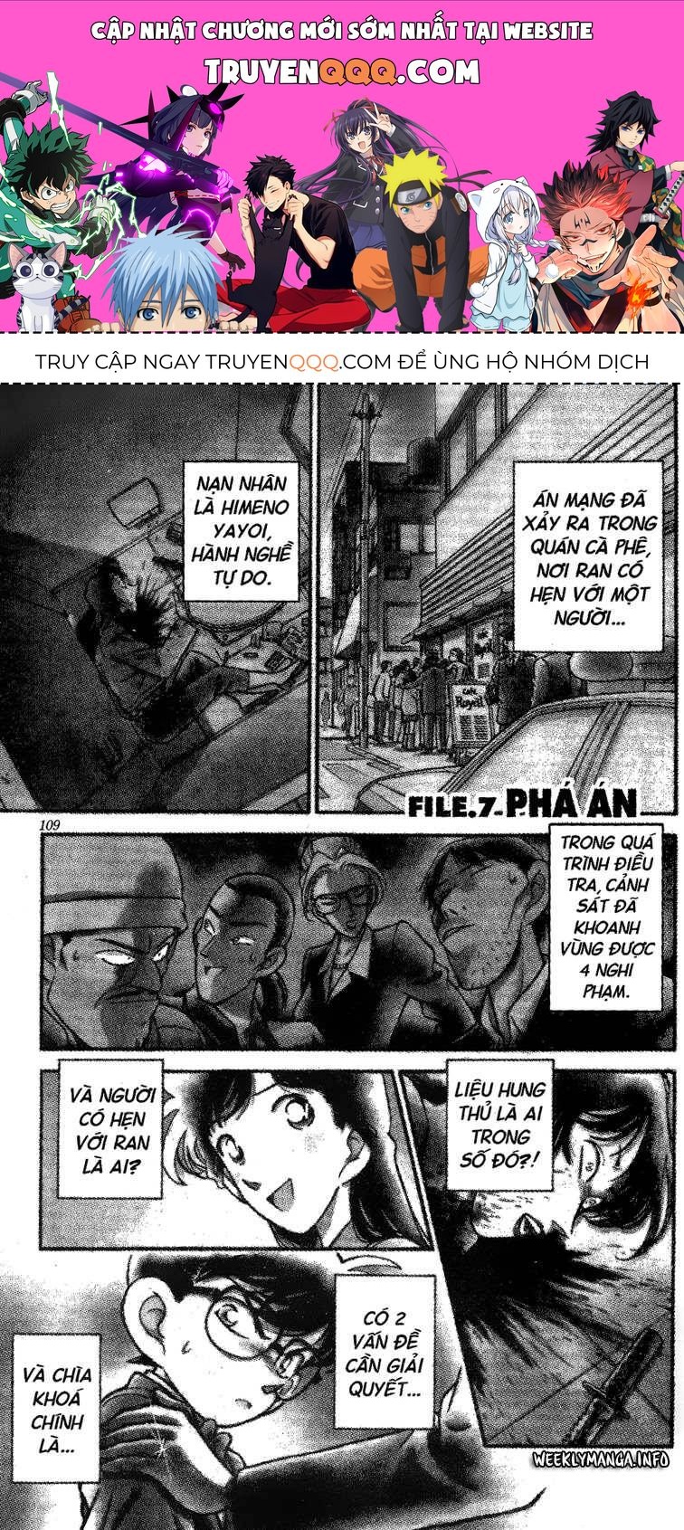 Thám Tử Lừng Danh Conan Chapter 107 - 1