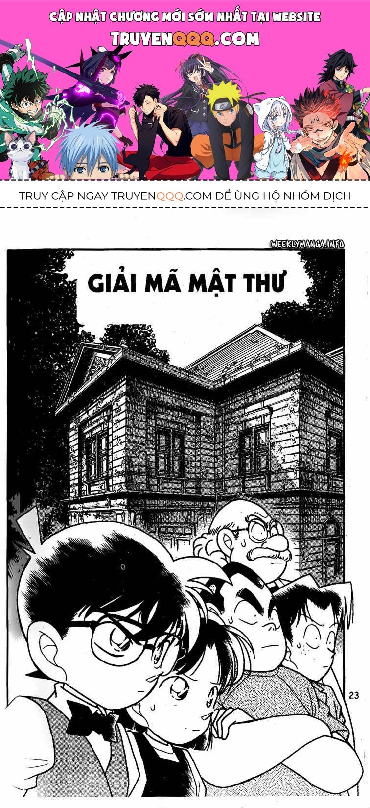 Thám Tử Lừng Danh Conan Chapter 112 - 1