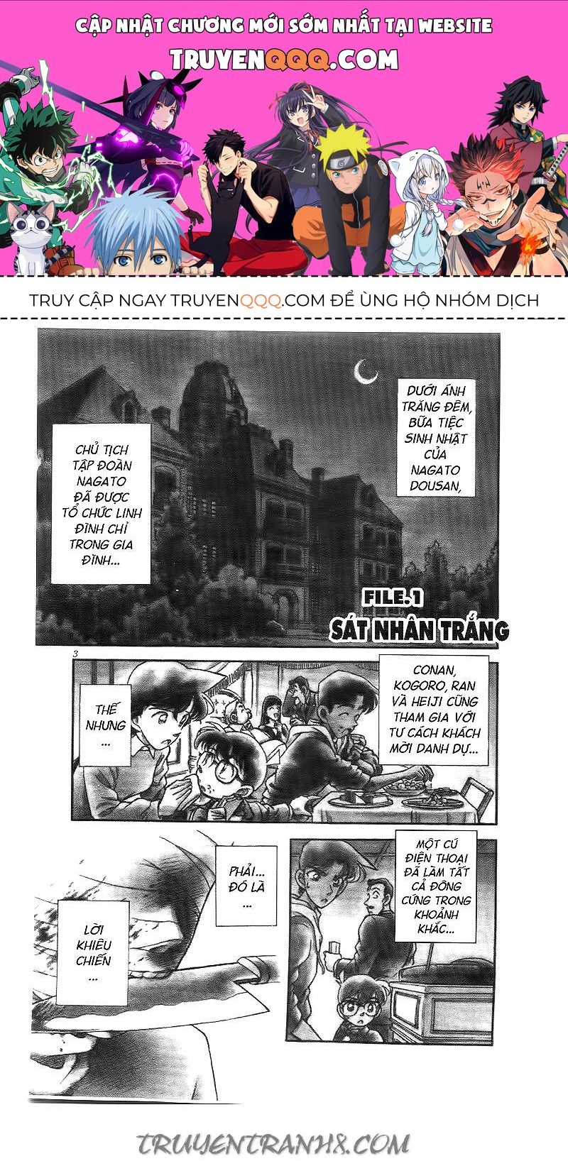 Thám Tử Lừng Danh Conan Chapter 151 - 1