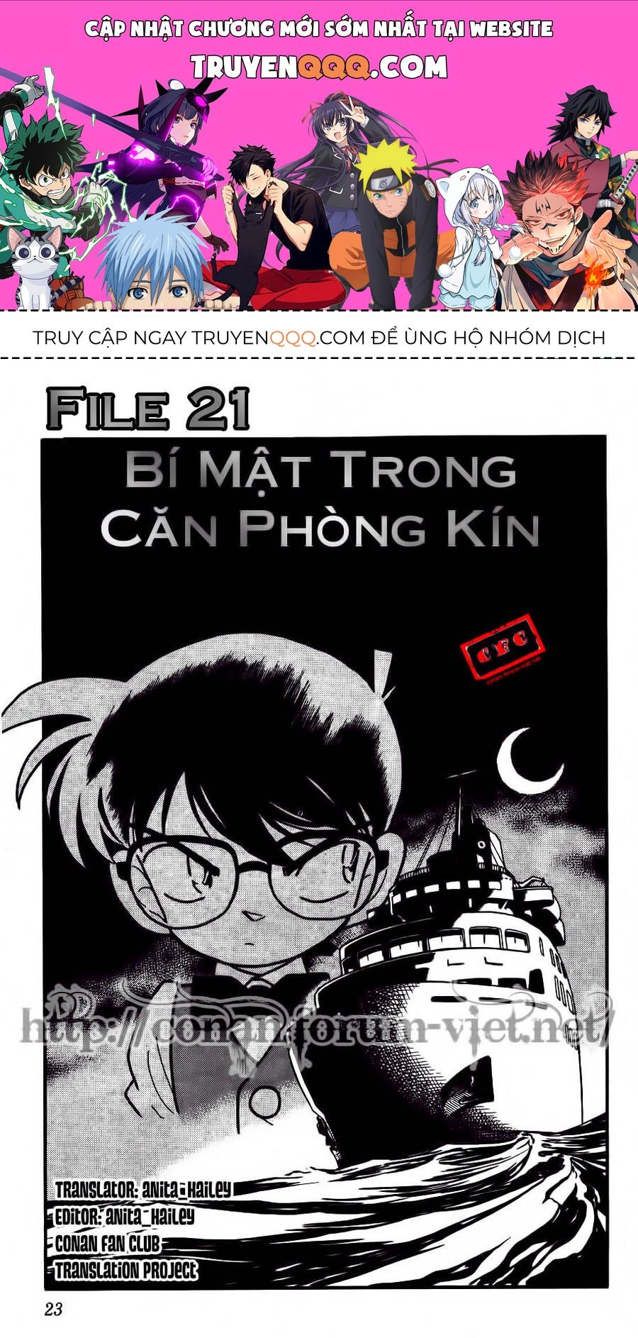 Thám Tử Lừng Danh Conan Chapter 21 - 1