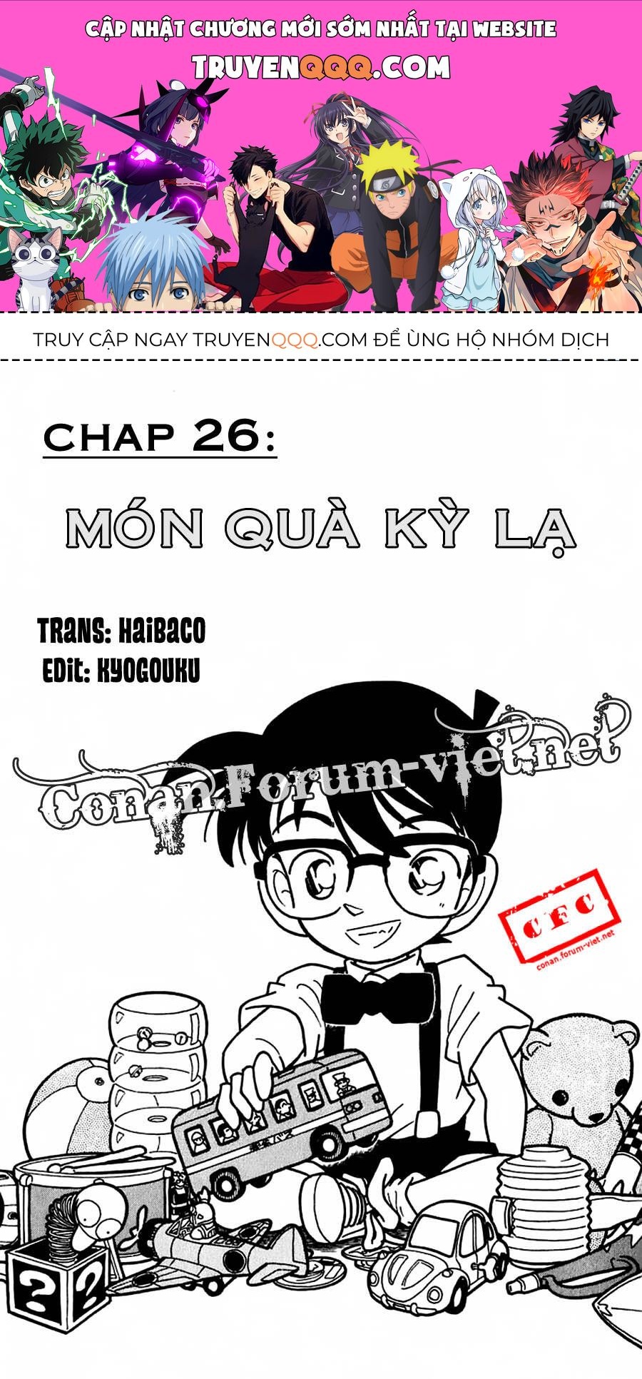 Thám Tử Lừng Danh Conan Chapter 26 - 1