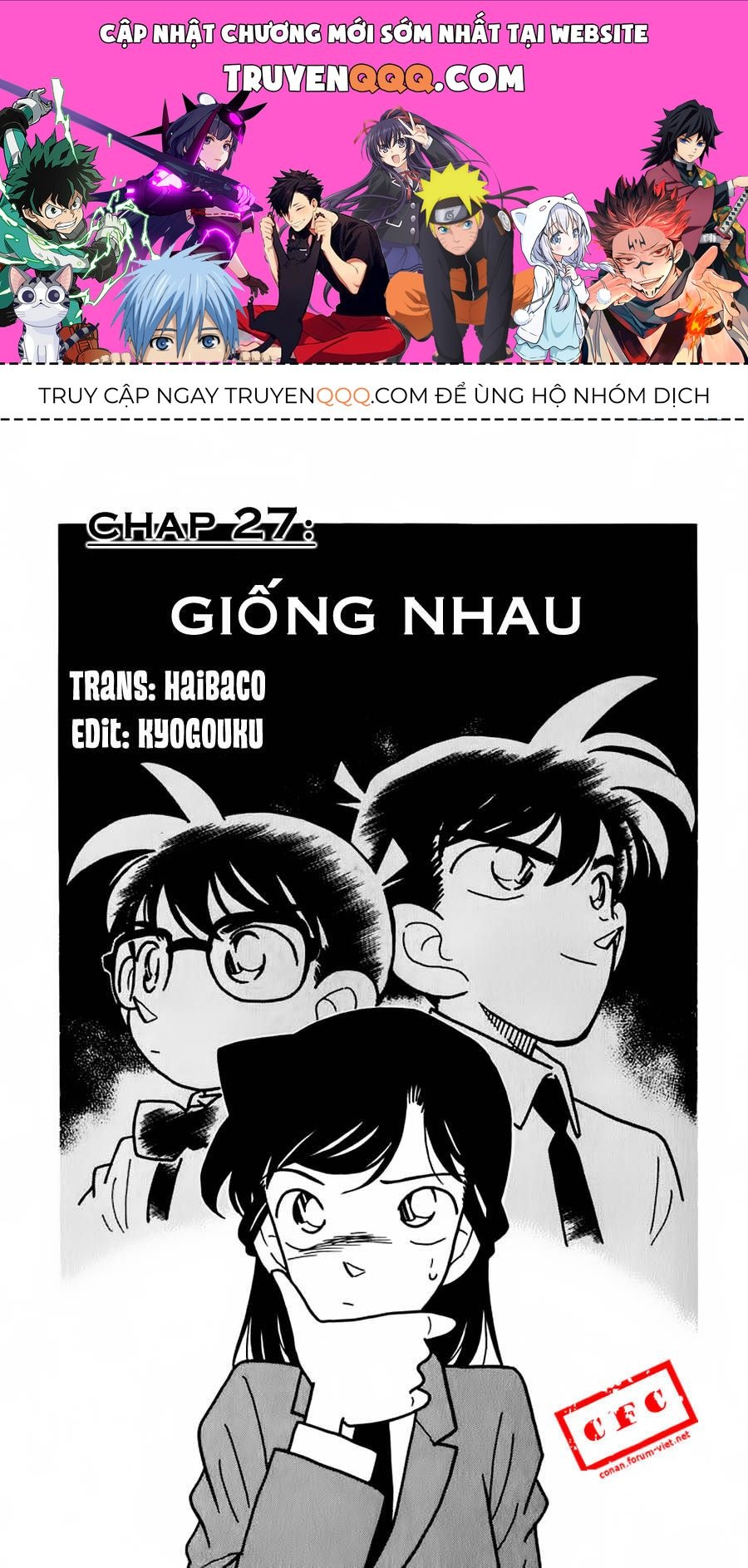 Thám Tử Lừng Danh Conan Chapter 27 - 1