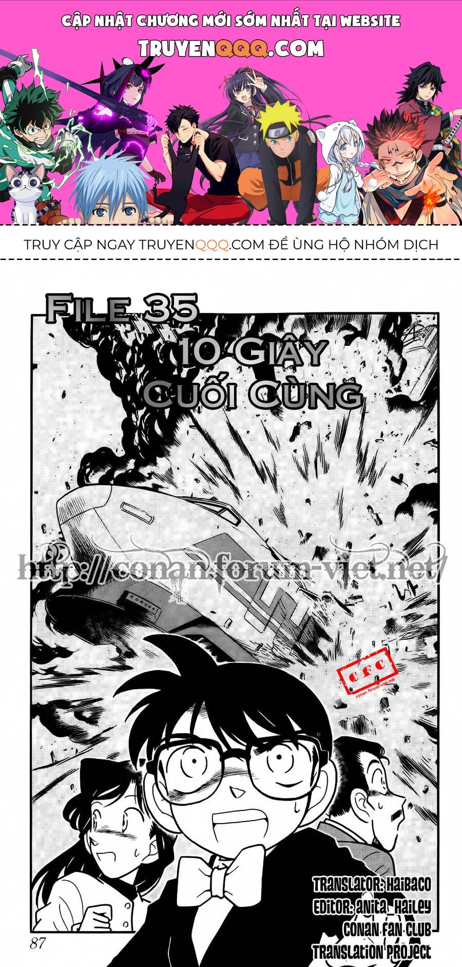 Thám Tử Lừng Danh Conan Chapter 35 - 1