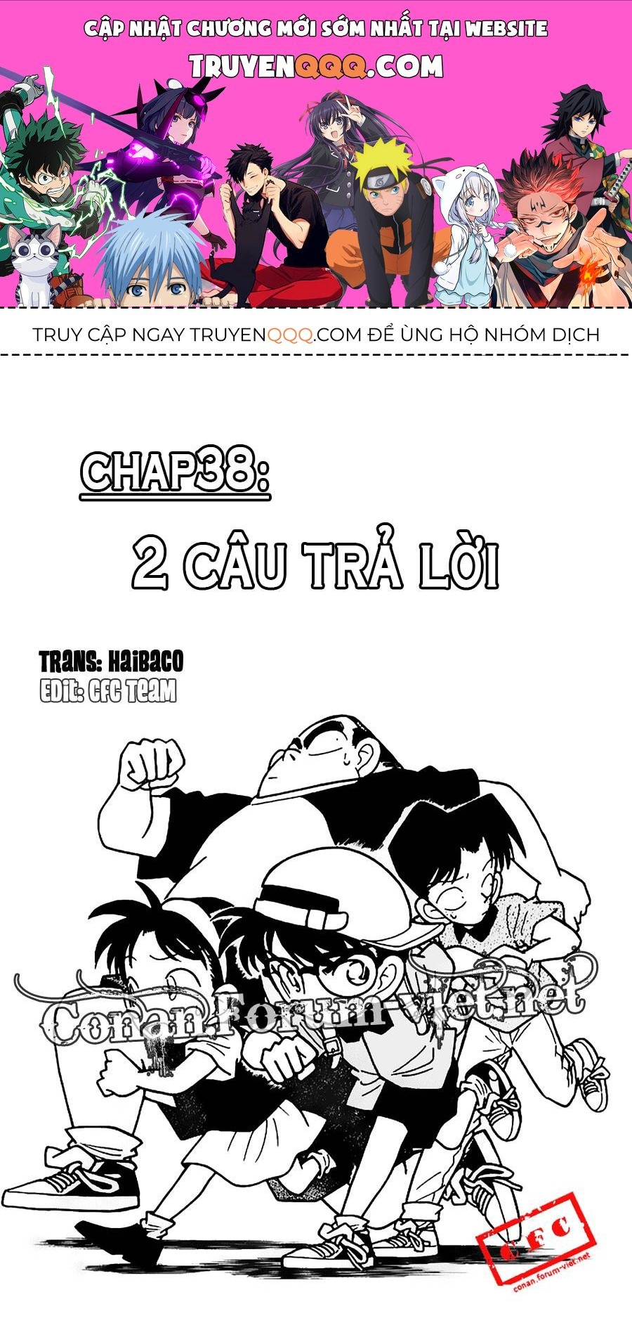 Thám Tử Lừng Danh Conan Chapter 38 - 1
