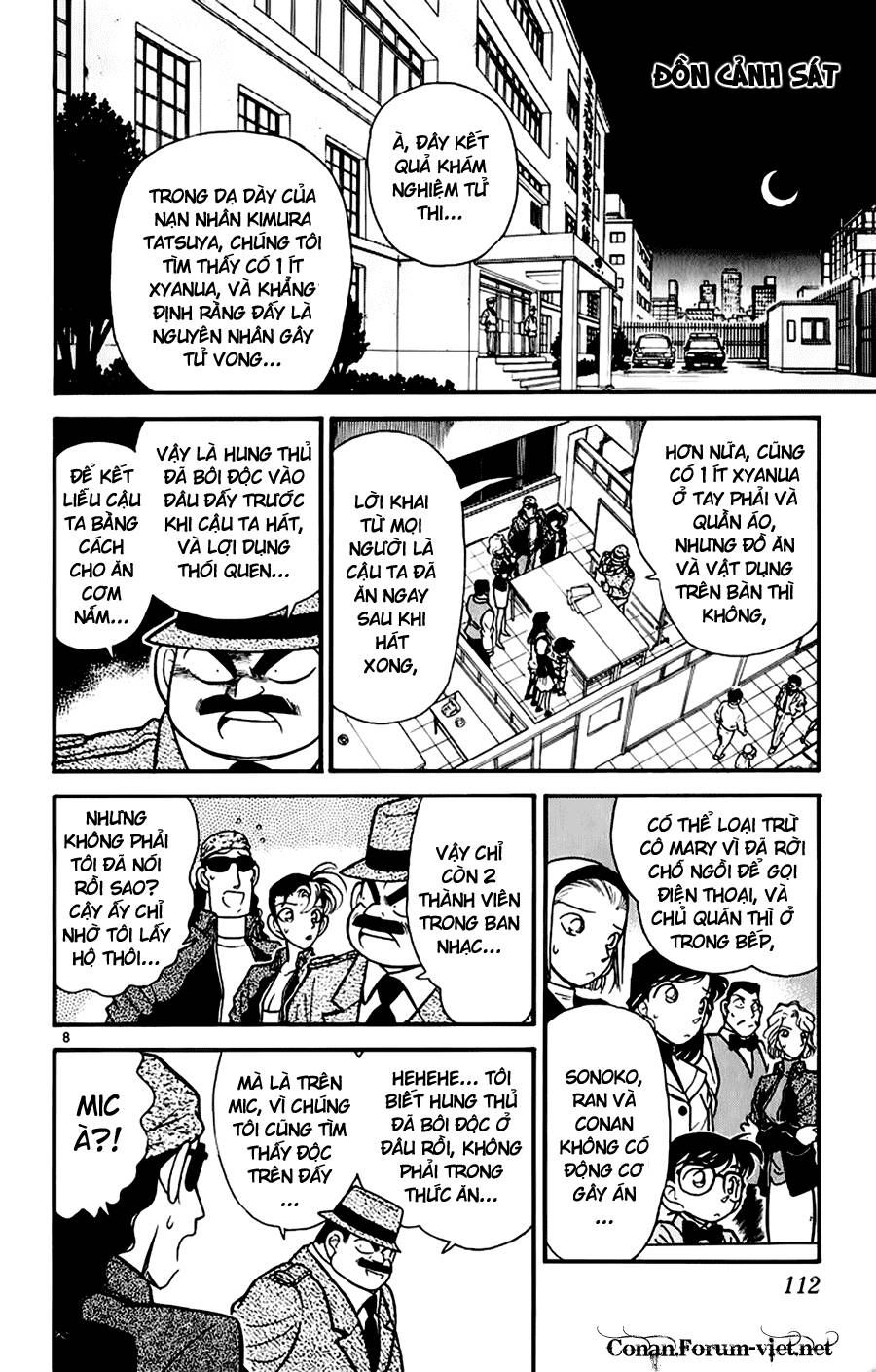 Thám Tử Lừng Danh Conan Chapter 46 - 8