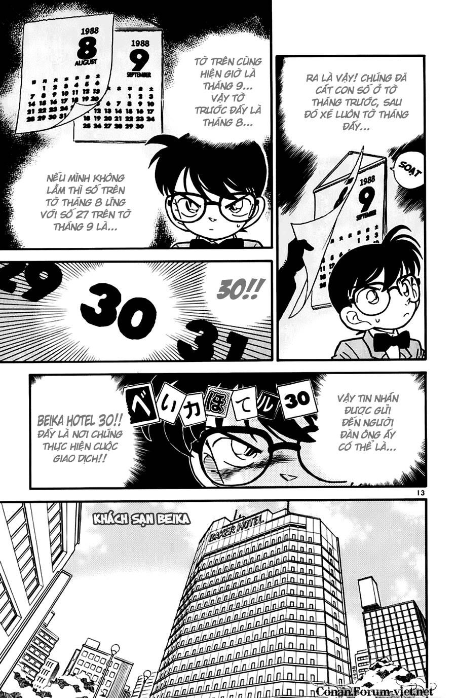 Thám Tử Lừng Danh Conan Chapter 50 - 13