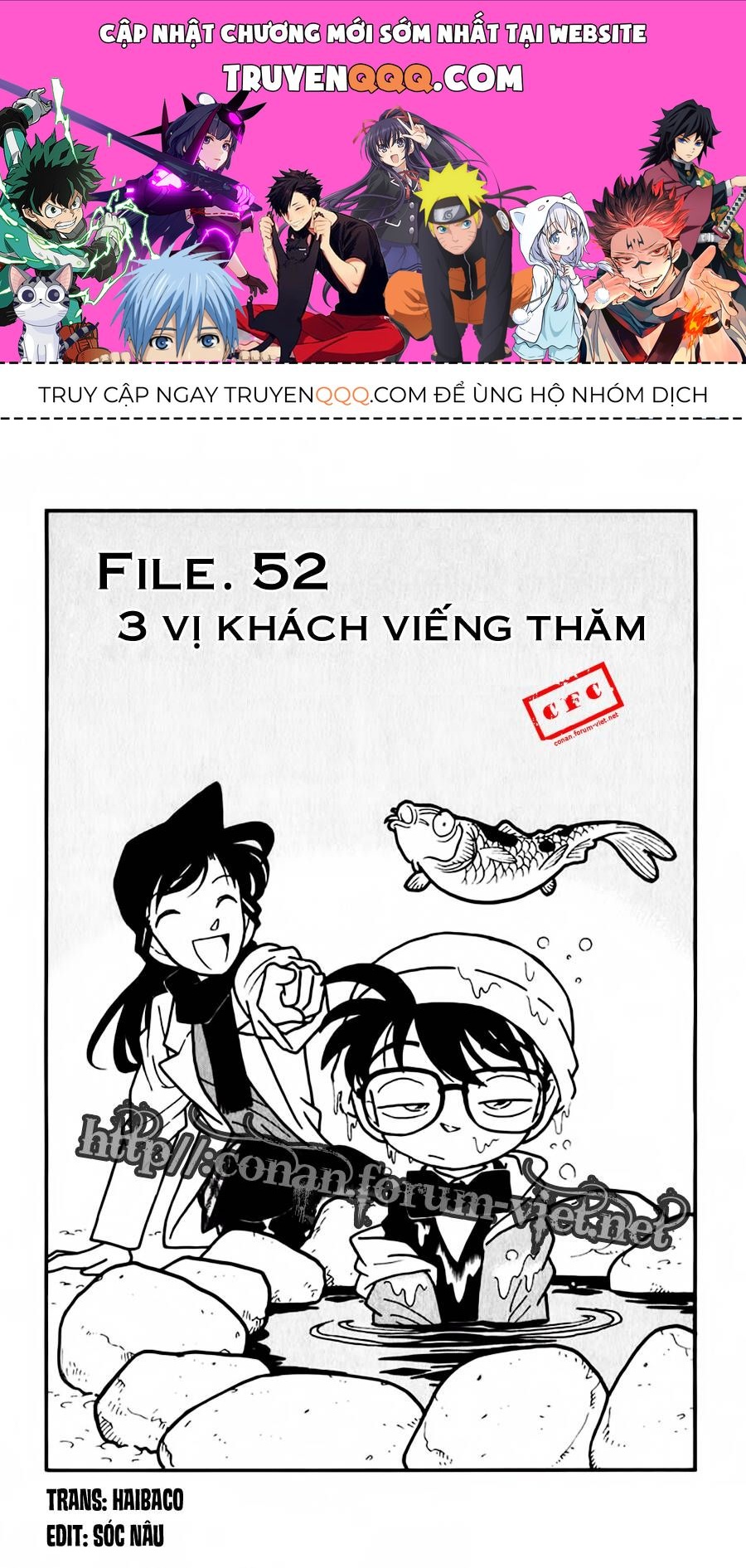 Thám Tử Lừng Danh Conan Chapter 52 - 1