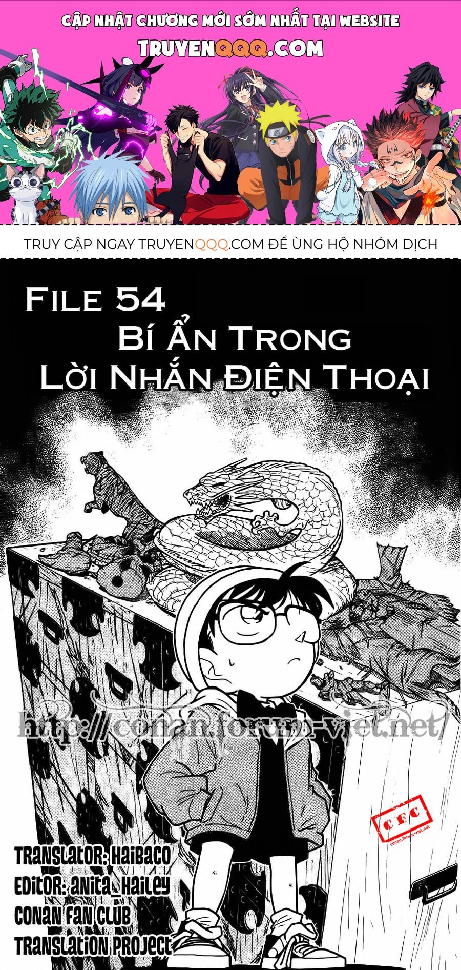 Thám Tử Lừng Danh Conan Chapter 54 - 1