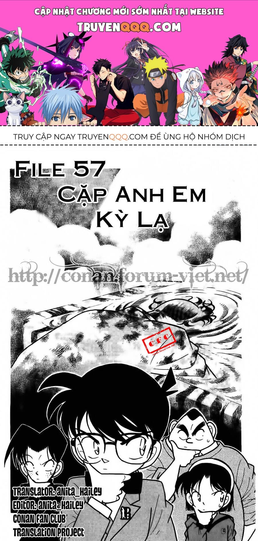 Thám Tử Lừng Danh Conan Chapter 57 - 1