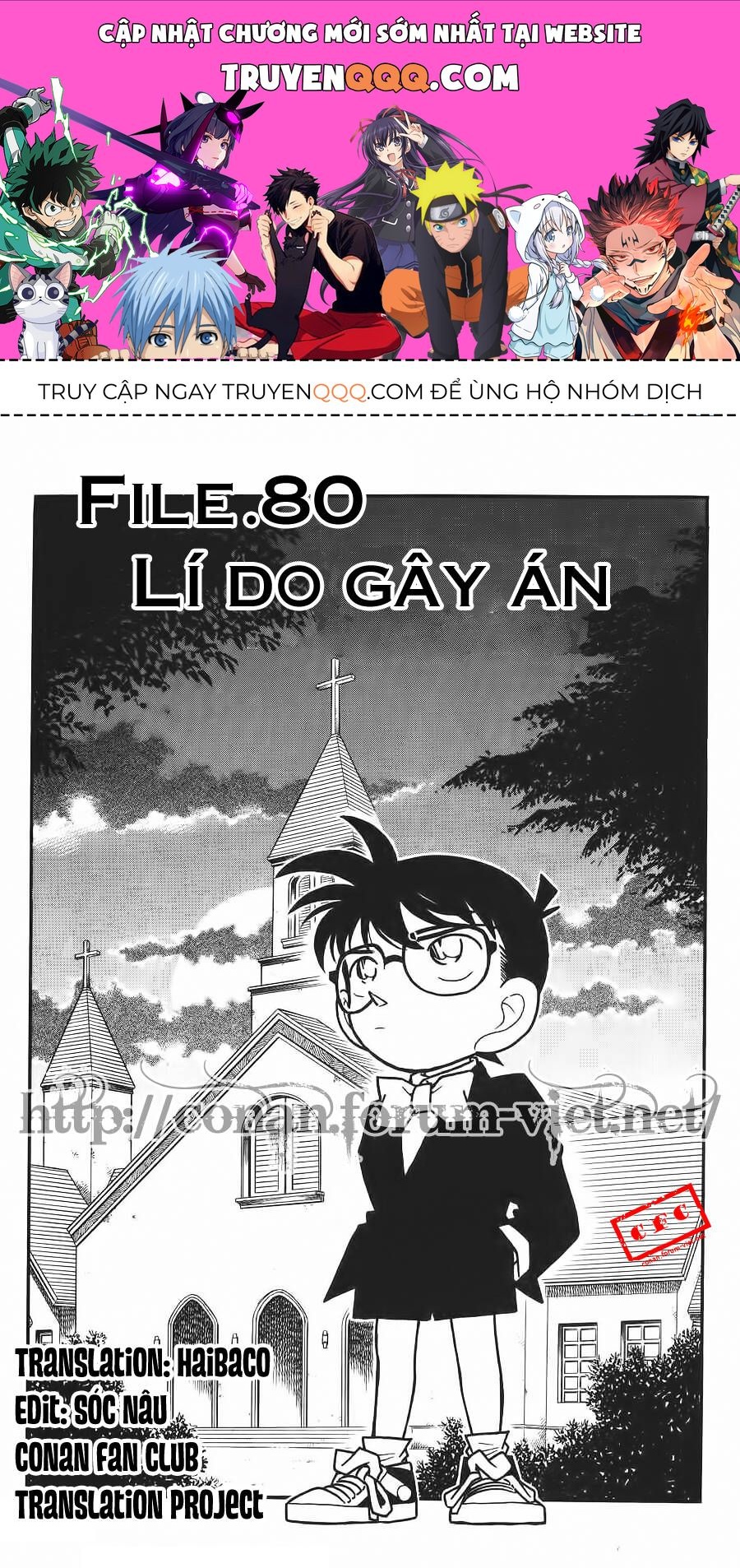 Thám Tử Lừng Danh Conan Chapter 80 - 1