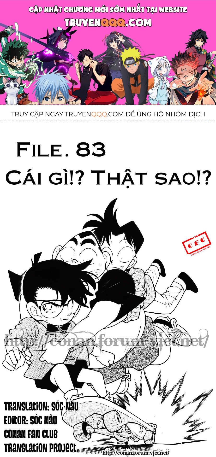 Thám Tử Lừng Danh Conan Chapter 83 - 1