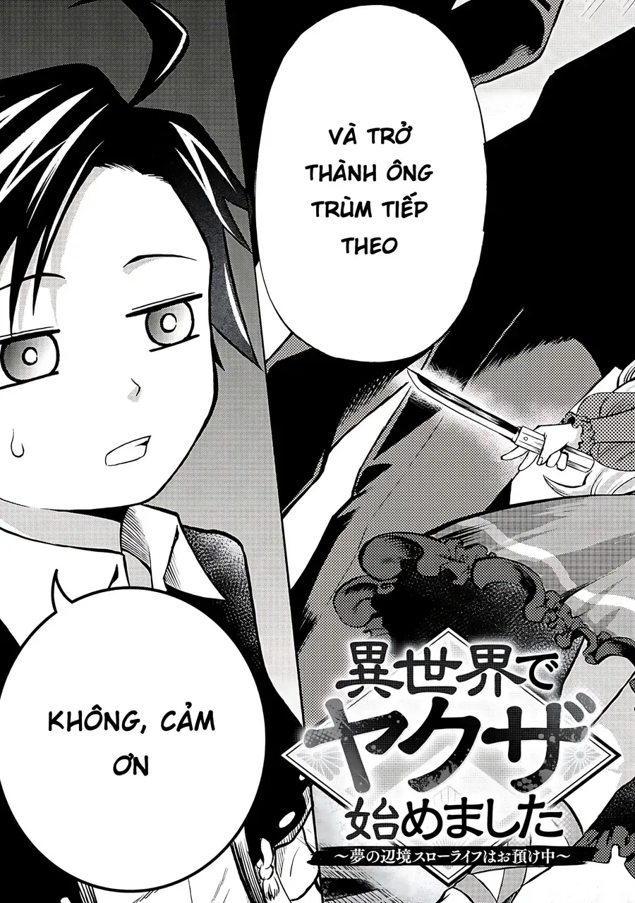 Isekai De Yakuza Hajimemashita: Yume No Henkyou Slow Life Wa Oazuke-Chuu Chapter 1 - 3