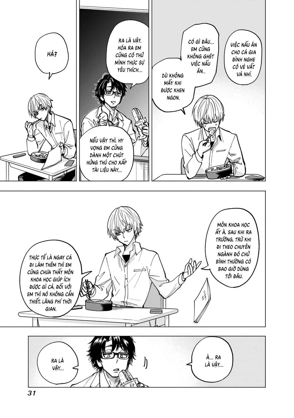 Đầu Gấu Và Nấu Ăn Khoa Học Chapter 1 - 31