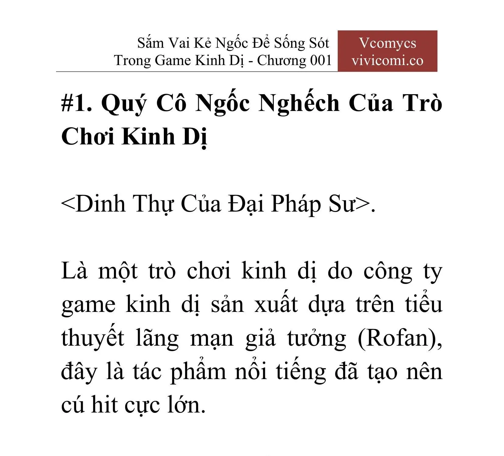 [Novel] Sắm Vai Kẻ Ngốc Để Sống Sót Trong Game Kinh Dị Chapter 1 - 4