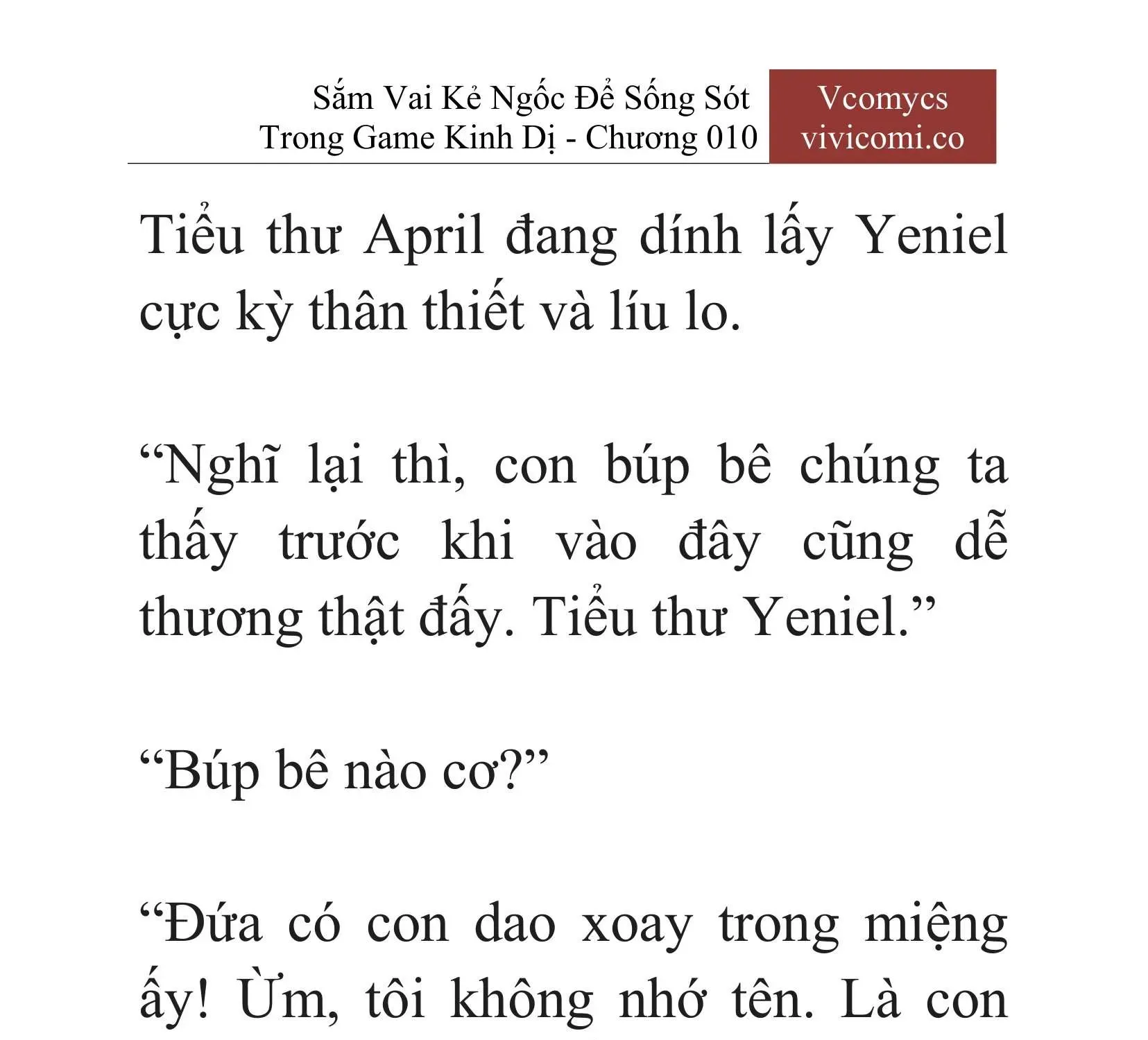 [Novel] Sắm Vai Kẻ Ngốc Để Sống Sót Trong Game Kinh Dị Chapter 10 - 16